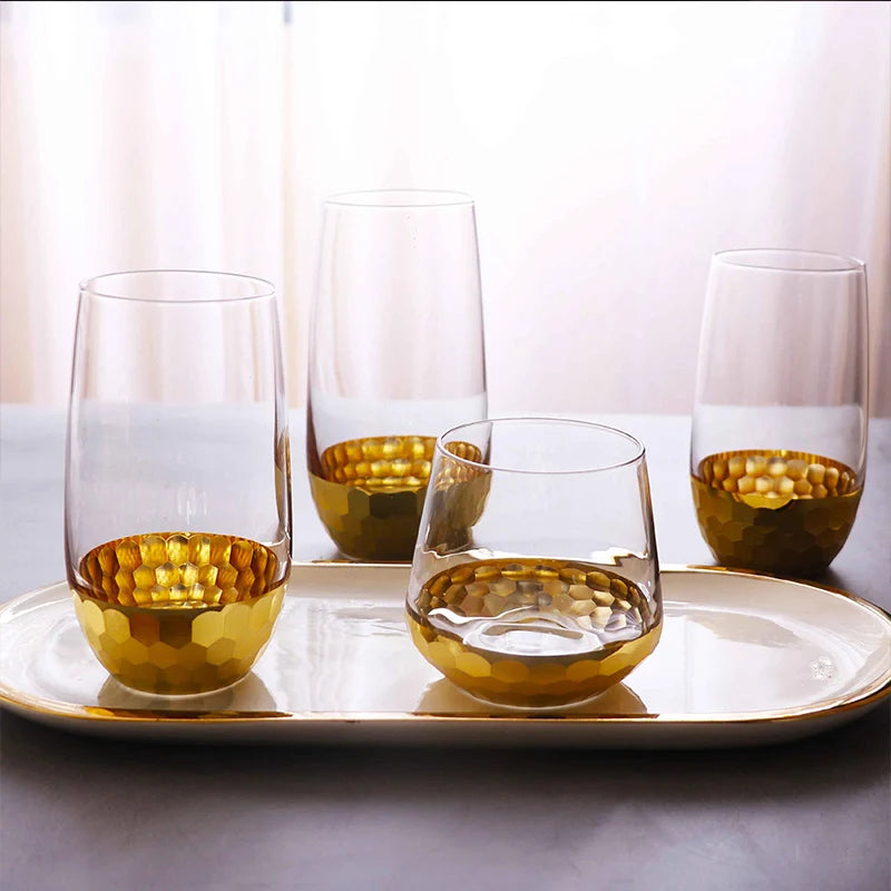 Hot Sale SJ Brand SJ-ST Model Minimalist Design Large Capacity Durable Crystal Lead-free Mouth Blown Hand Made Glasses