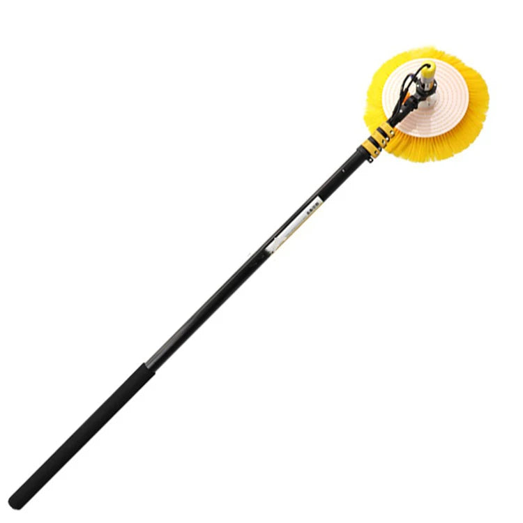 Dewande Aluminum Telescopic Pole 3.5m-7.5m Customizable Size Eco-Friendly Photovoltaic Panel Solar Panel Cleaning Brush