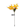 Howlighting Outdoor Solar Garden Light Decor IP65 Waterproof Small 5W Lawn Lamp LED Solar Magnolia Flower Lamp