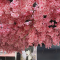 T-0351 Factory pink Flower Tree Branch Artificial Cherry Blossom Branches Home Wedding Wedding Decoration