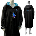 4M-DR L SIZE Long Sleeve Hooded Towel Stay Warm Windproof Waterproof Microfiber Sports Oversized Quick-Dry Swimming Surfing