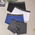 Wholesale Comfortable Men's Boxer Briefs Cheap Price Solid Color Seamless Underwear for Daily Wear