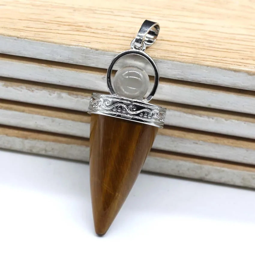 DIY Favorable price Wholesale crystal healing reiki pendulum with crystal ball for energy generator for energy decoration gift