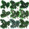 JCF258 -1 Wholesale Faux Leaves Artificial Ficus Maple Mango Magnolia Leaves for Indoor Decor