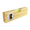 2024 Hot Sale Bamboo Material Mini Level With Bottle Opener