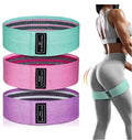 Wholesale Workout Bands Resistance Custom logo Circle Resistance Hip Band Elastic Bands