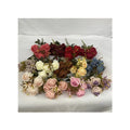 Best-Selling 9-Head Lily  Round Rose Artificial Flower Rose