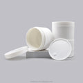 Best Selling 200g 250g Plastic Cosmetic Cream Double Wall PP Jar Packaging Skin Care Eye Cream Lotion Lipstick Shape Face Mask