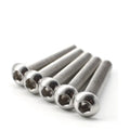 ISO7380 M5*10 Stainless Steel Plain Hex Pan Head Socket Button Screw for Factory