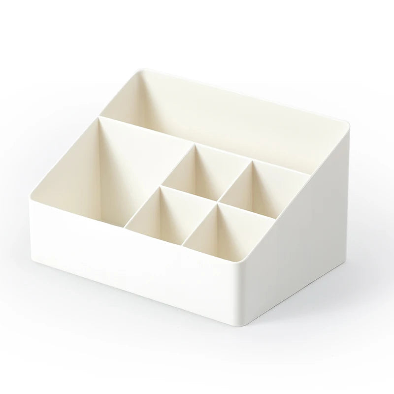 Wholesale Detachable Design Rectangular Plastic Eco-Friendly Modern 22x16x12cm Desktop Storage Box Multi-Function Office Desk