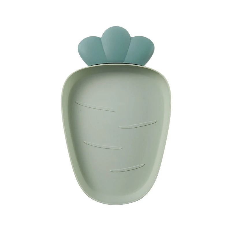 2023 New Design Creative PP Plastic Cartoon Fruit Plate Cute Dessert Food Safe Household Use Freshness Preservation