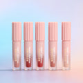 Hot Sale Shimmer Lip Gloss Pink Tube Custom Logo Makeup Vegan Cosmetics Lip Gloss for Women