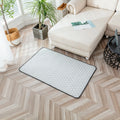 Suede Earthing Quilting Mat Made with Conductive&bamboo Fiber Get Grounded with Silver Fabric Earhing Mat with Grounding Patch