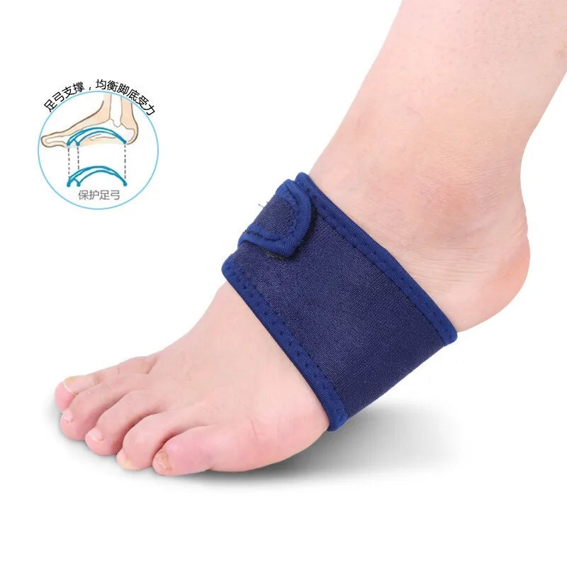 Hot Selling Arch Pad Flat Foot Center Support Bandage and Silicone O-shaped High Arch Foot Center Pad