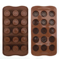 Homemake Non Stick Column Shape Chocolate Custom Transfer Mold Chocolate Making Mold