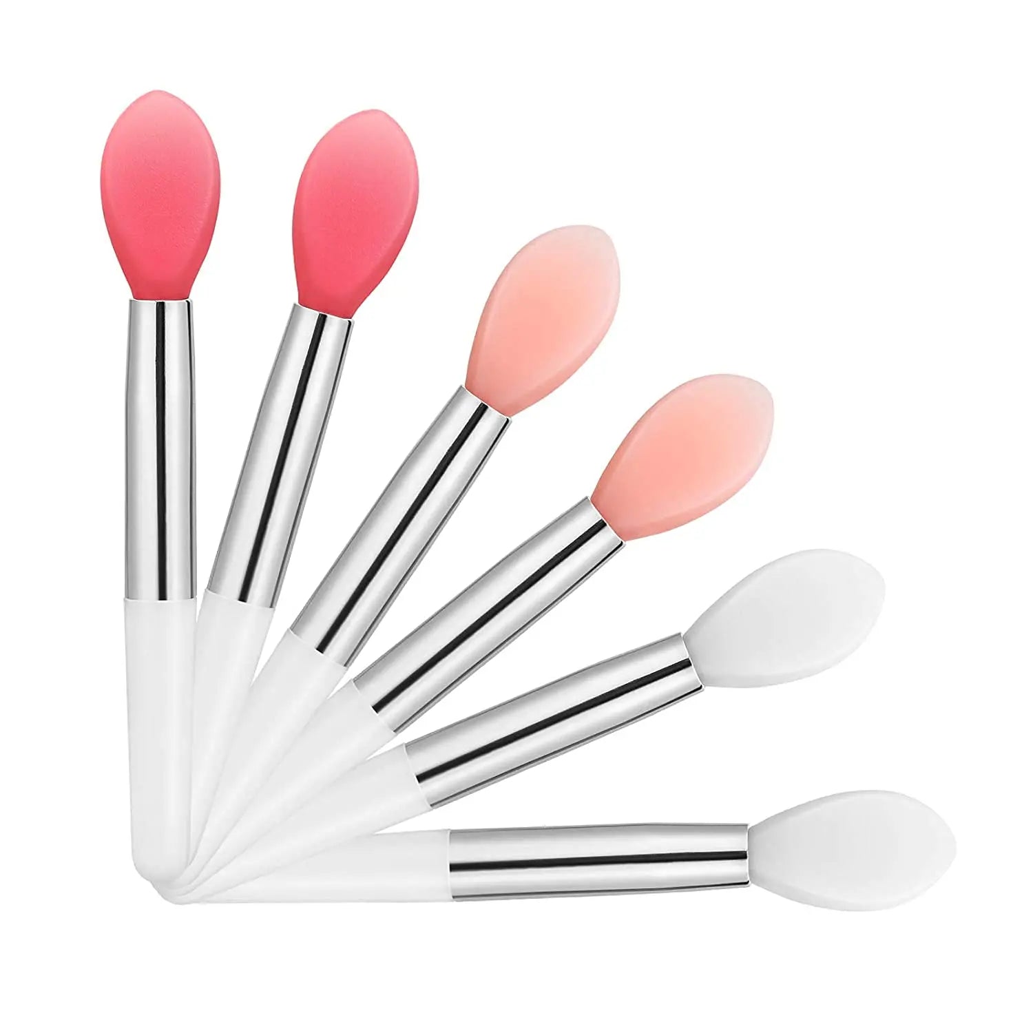 Silicone Lip Brush Set Lipstick Lip Gloss Applicator Brushes Mini Lip Care Makeup Brushes