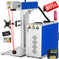 Vevor PEIXU New Hot Sale 30W Portable Fiber Laser Marking Machine 150x150mm PLT Supported