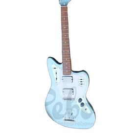 Weifang Rebon 6 String Seafoam Metallic Blue Colour Electric Guitar