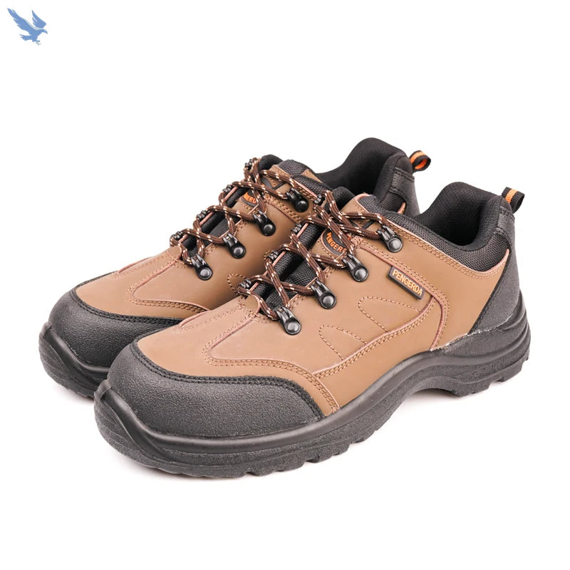 Waterproof Leather Protective Shoes Workman Steel Toe Wear Resistant Safety Footwear
