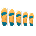 High-Elastic PU Athletic Insoles  Cushioning Arch Support for Running Gym Outdoor Sports