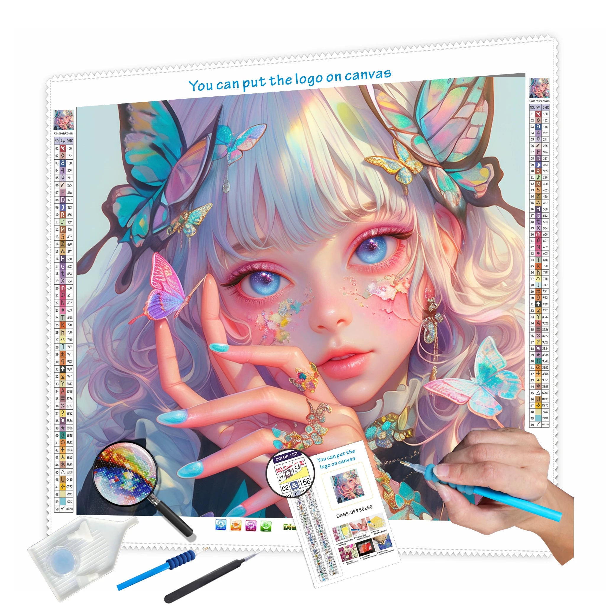 N-2192 Wholesale Cheap 5D DIY Diamond Painting Custom Full Drill Cross Stitch Diamond Embroidery Portrait Subject
