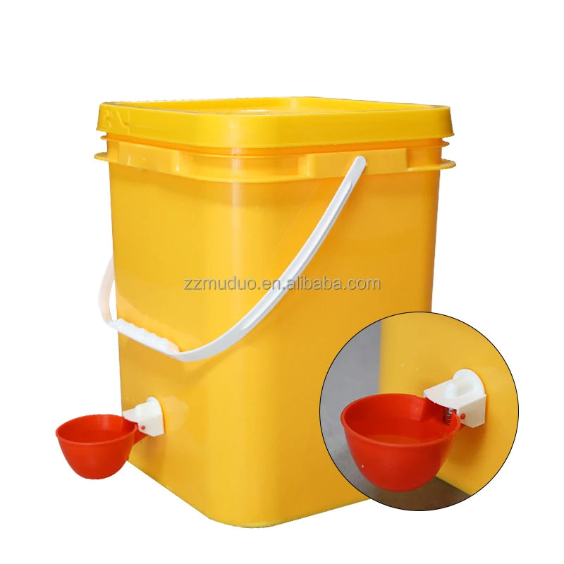 Anti Leak Large Automatic Chicken Cup Pigeon Water Bowl Drinker Duck Goose Turkey Poultry Bird Waterer Chicken Drinkers
