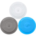 Tub Stopper Large Silicone Drain Plug Hair Stopper Flat Suction Cover for Kitchen Bathroom
