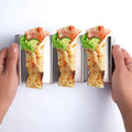 8" X 4" X 2"  Set of 2 Pancake Stand Holds up to 3 Pancakes Each As Plates Stainless Steel Pancake Holder