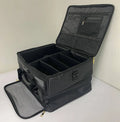 OEM Custom Logo Travel 2 Layer Golf Trunk Organizer Waterproof Car Golf Storage Box with Separate Ventilated Compartment