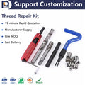 Damaged Thread Repair Tool Special Tap Drill Installation Tool for Thread Sleeve Suit Wire Thread Sleeve Tapping Tool