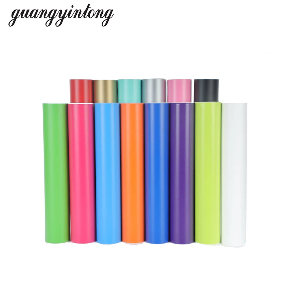 Guangyintong Best Matte for Furniture Heat Transfer Vinyl Glossy Self Adhesive Chemica Vinyl