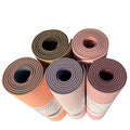 2023 Hot Sale Eco Friendly Factory Supplier Custom TPE Yoga Mat With Position Line 183*61*0.6cm