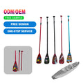 OEM Rowing Tabla De Oar Carbon Fiber Canoe Dragon Boat SUP Kayak Stand up Paddle