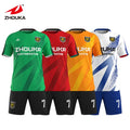 New Product Design Football Jersey Shirts Soccer Uniform Sublimation Football Soccer Jersey 2021/ 2022