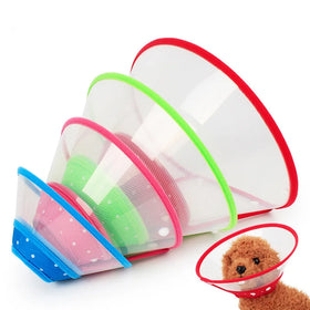 Pet Felt Cloth Cartoon Elizabeth Ring cat Collar Anti-bite Anti-licking protection Dog Set Ring