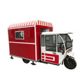 TUNE Stainless Steel Mobile Food Trailer Fully Equipped Concession Mini Food Trailer