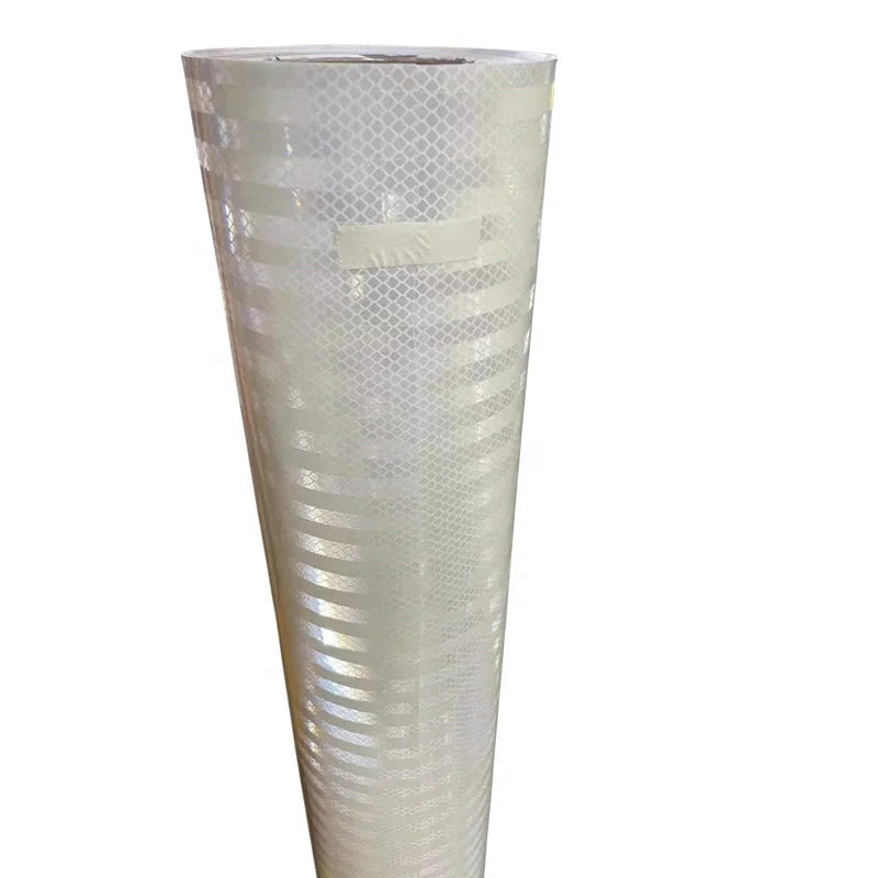 PVC Prismatic Reflective Vinyl Rolls for Eco-Solvent Printing Eco-Friendly and Eco-Sensitive Material