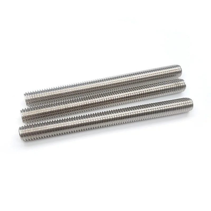 5/8 in X 85 MM LG ASTM A193 GR.B8/ A194 GR.8 STUD BOLT W/ TWO HEAVY HEX NUTS