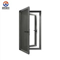 Modern Insulated Aluminum Alloy Louver Casement Window Hardware with Double-layer Tempered Glass Single-opening Window