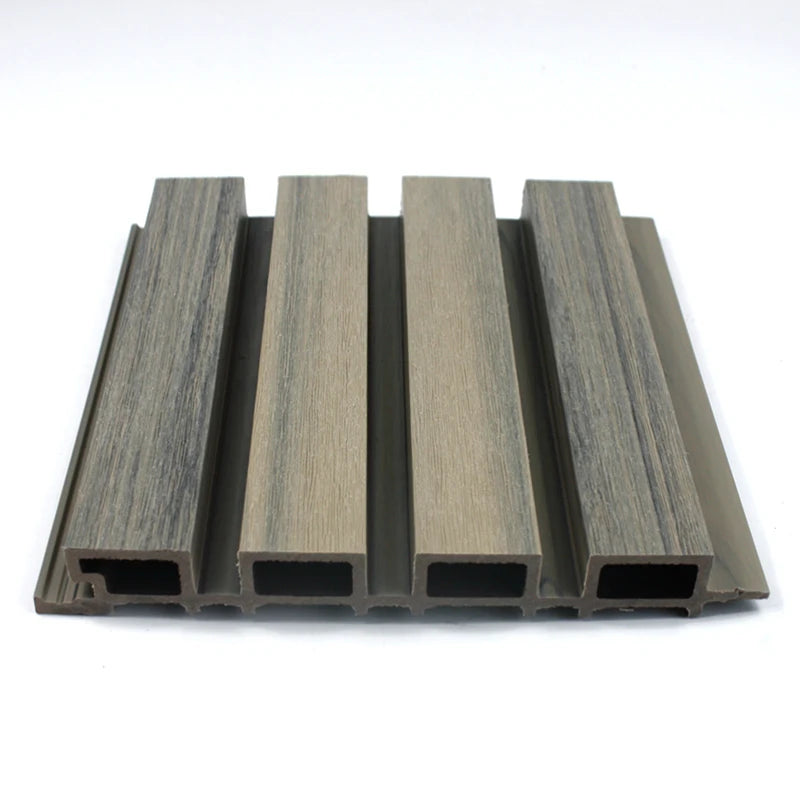 Competitive Price Dark Grey Indoor Fence Wooden Wpc Wall Panel Exterior