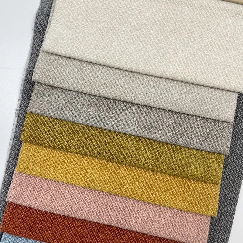 Modern Style Home Textile Upholstery Luxury Linen Sofa Linen Fabric Textil 100% Linen Microfiber Sofa Fabric for Furniture