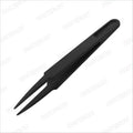 Black Conductive Plastic Tweezers for DIY Electronic Assembly & Computer Repair Grade DIY Tools