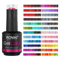 RONIKI HEMA FREE 3000 Colors Nail Gel Polish 15ml NEW Color Bottle Match New Uv Gel Nail Polish