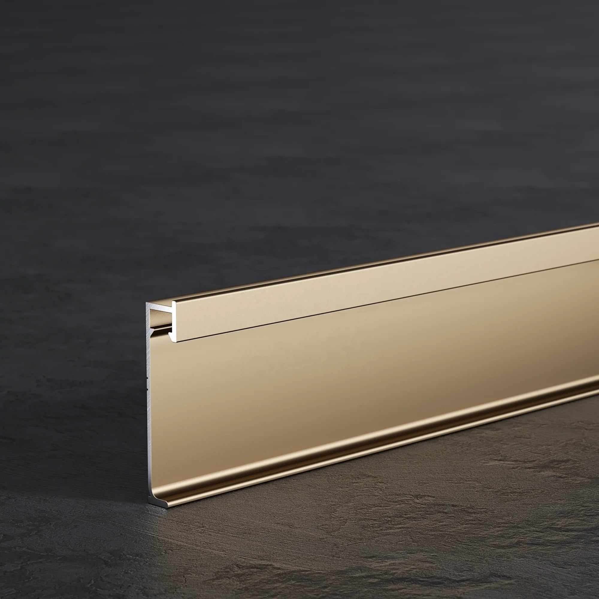 Aluminum Led Baseboard Lighting Skirting Aluminum Alloy Baseboard Wall Flooring LED Skirting Board
