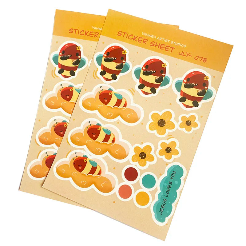 Top Sale Promotion Waterproof Vinyl Sticker Kiss Cut PVC Paper A4 Size Label Sheet