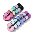 Washable Reusable Microfiber Eco-Friendly Super Soft Cosmetic Face Cleansing Makeup Remover Sponge Heart Shape