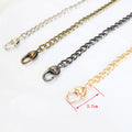 Deepeel AL009 Bag Accessories Women Shoulder Bag Chain Purse Chain Strap Bag Chains