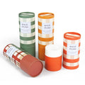 Custom-Designed Cylinder Cardboard Packaging Tube Food-Grade Eco-Friendly for Loose Tea Coffee Chocolate Sugar Pizza Custom Logo