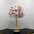 GNW Romantic Garland Artificial  Rose Wholesale Bundle Hydrangea Wedding Centerpieces Table Flower Ball for Luxury Wedding