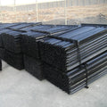 New Zealand Black Painted Star Picket Y Fence Post